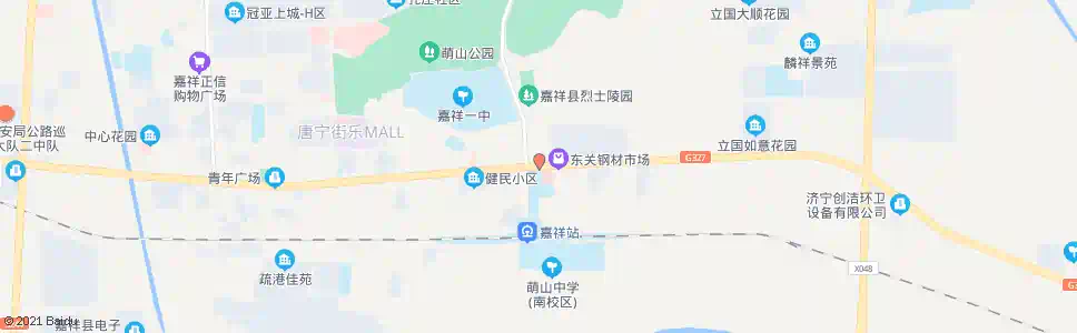 济宁萌山中学_公交站地图_济宁公交_妙搜公交查询2025