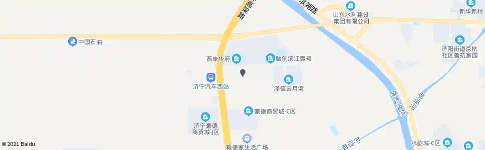 济宁豪德B区_公交站地图_济宁公交_妙搜公交查询2025