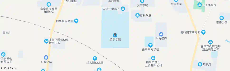 济宁济宁学院_公交站地图_济宁公交_妙搜公交查询2025
