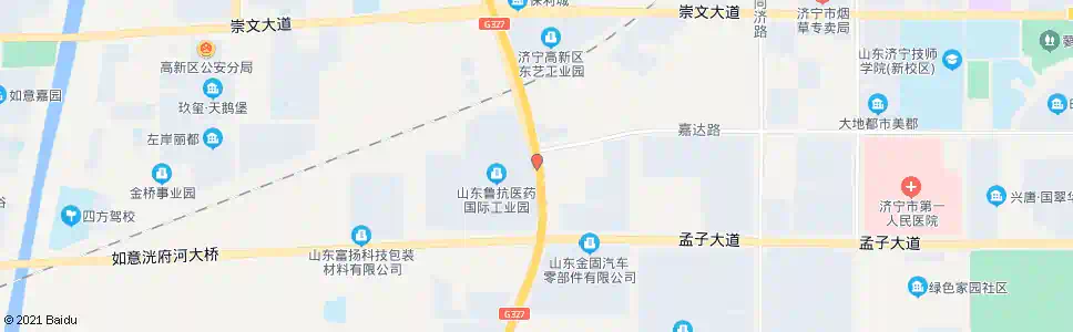 济宁明治鲁抗_公交站地图_济宁公交_妙搜公交查询2025