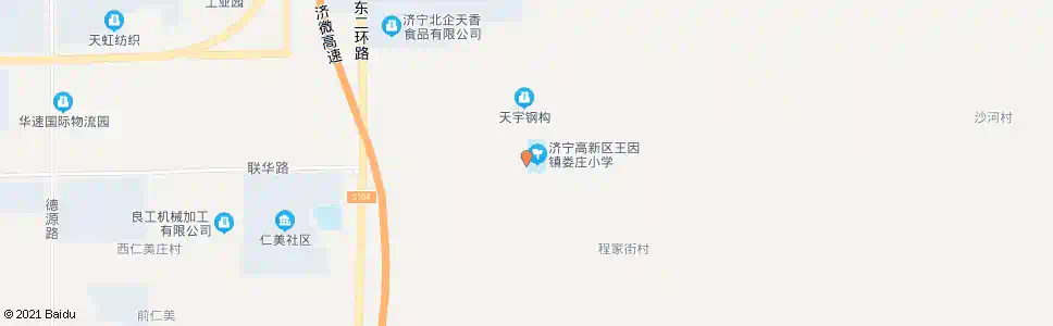 济宁娄庄路口_公交站地图_济宁公交_妙搜公交查询2025