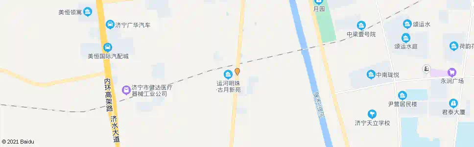 济宁胡庄_公交站地图_济宁公交_妙搜公交查询2025