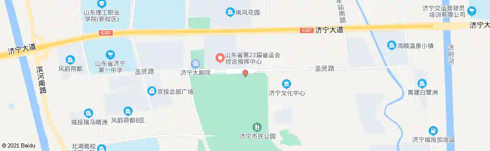 济宁太白湖东_公交站地图_济宁公交_妙搜公交查询2025