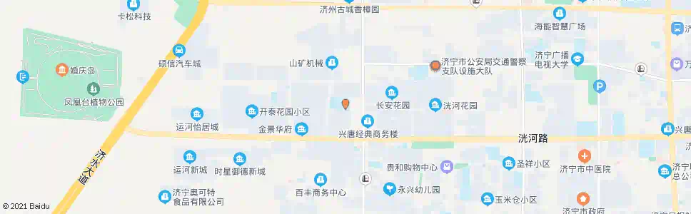 济宁大唐中学_公交站地图_济宁公交_妙搜公交查询2025