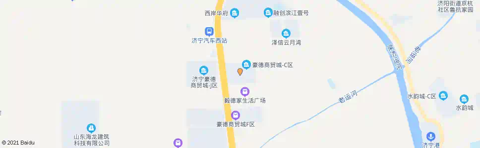 济宁豪德商贸城_公交站地图_济宁公交_妙搜公交查询2025