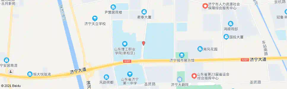 济宁山东理工职业学院_公交站地图_济宁公交_妙搜公交查询2025