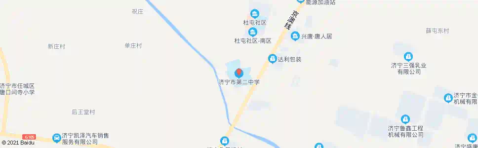 济宁矿务局二中_公交站地图_济宁公交_妙搜公交查询2025