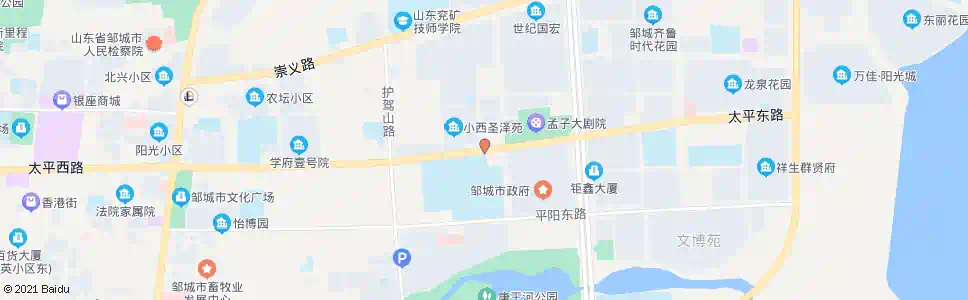 济宁金山花园_公交站地图_济宁公交_妙搜公交查询2025