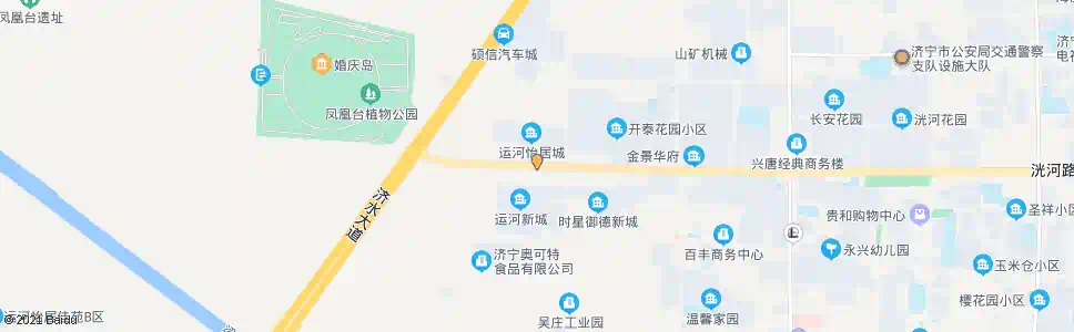 济宁运河新城_公交站地图_济宁公交_妙搜公交查询2025