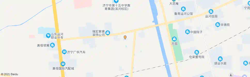 济宁八里庙小区_公交站地图_济宁公交_妙搜公交查询2025