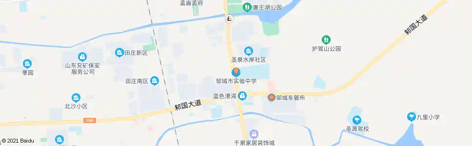 济宁实验中学(邹城)_公交站地图_济宁公交_妙搜公交查询2025