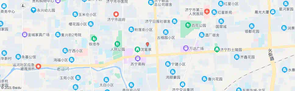 济宁实验小学_公交站地图_济宁公交_妙搜公交查询2025