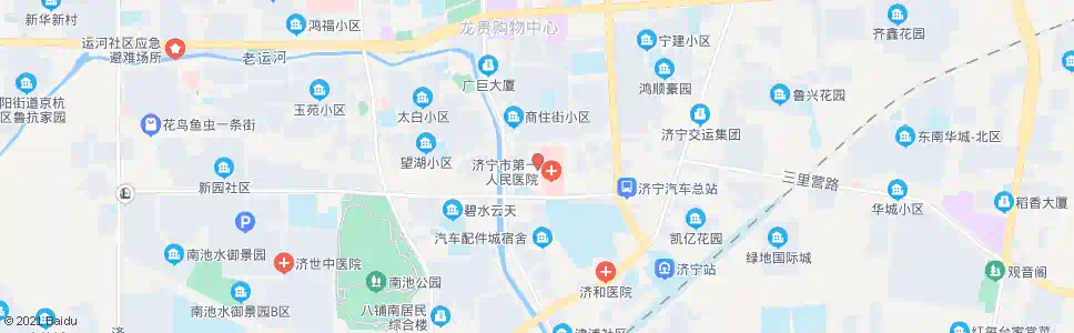 济宁牌坊街_公交站地图_济宁公交_妙搜公交查询2025