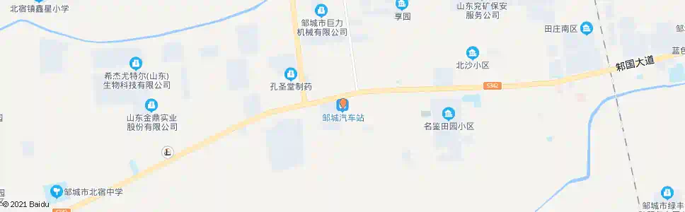 济宁邹城汽车站_公交站地图_济宁公交_妙搜公交查询2025