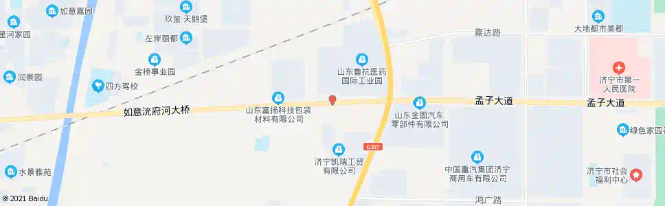 济宁健桥药业_公交站地图_济宁公交_妙搜公交查询2025