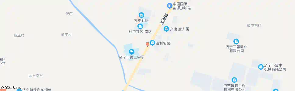 济宁唐人街_公交站地图_济宁公交_妙搜公交查询2025