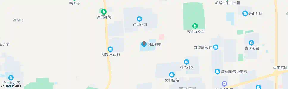 济宁钢山高级中学_公交站地图_济宁公交_妙搜公交查询2025
