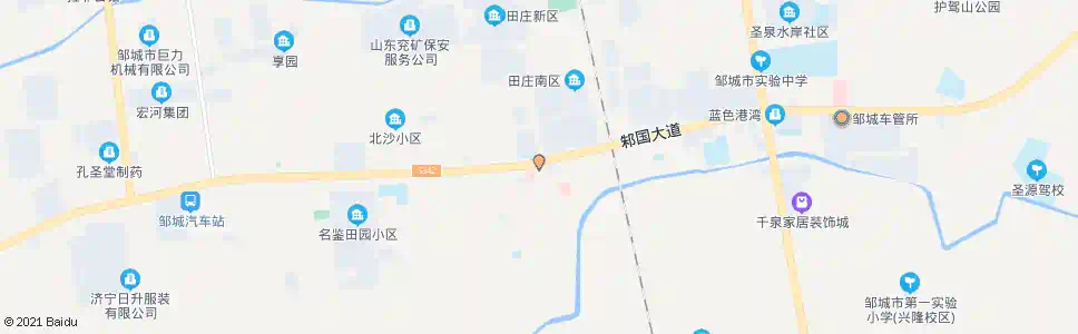 济宁孟府酒店_公交站地图_济宁公交_妙搜公交查询2025