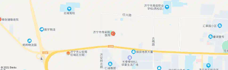 济宁任城结核病防治所_公交站地图_济宁公交_妙搜公交查询2025
