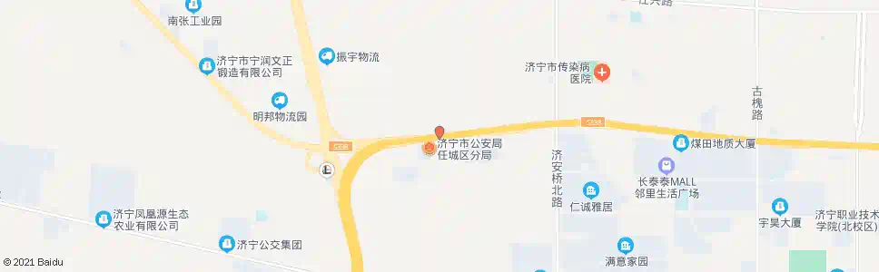 济宁张庙_公交站地图_济宁公交_妙搜公交查询2025