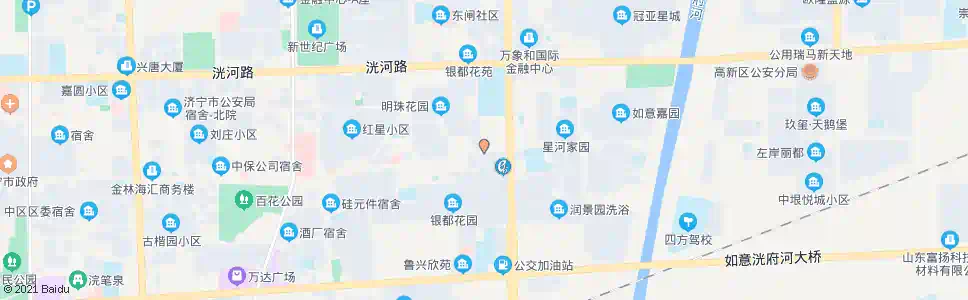 济宁银都花园小区_公交站地图_济宁公交_妙搜公交查询2025