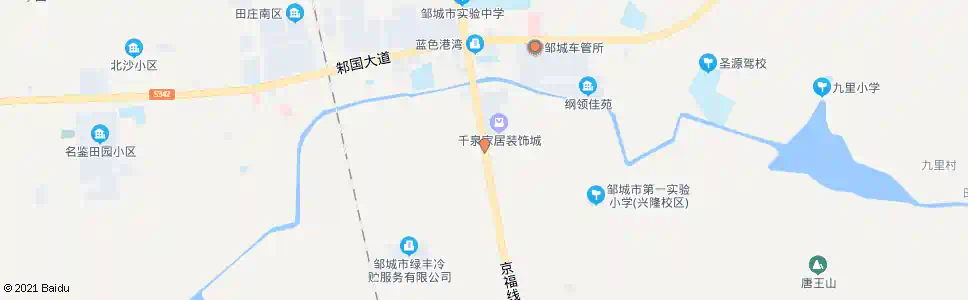济宁千泉装饰城_公交站地图_济宁公交_妙搜公交查询2025