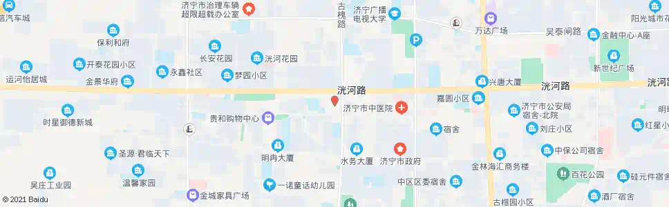 济宁洸河公园_公交站地图_济宁公交_妙搜公交查询2025