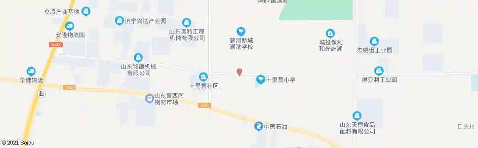 济宁十里营社区_公交站地图_济宁公交_妙搜公交查询2025