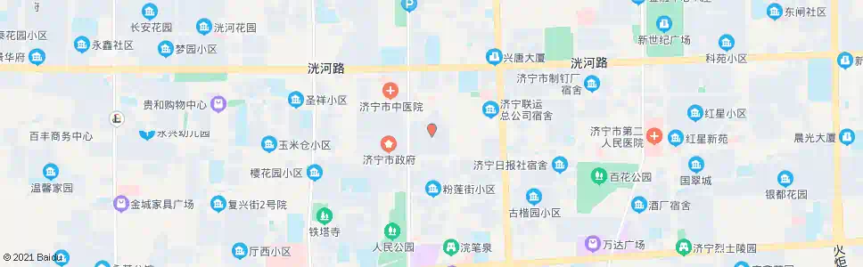 济宁市委一宿舍_公交站地图_济宁公交_妙搜公交查询2025