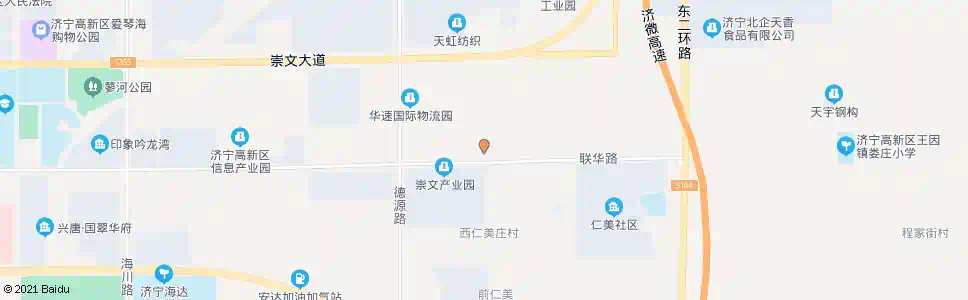 济宁后仁美庄_公交站地图_济宁公交_妙搜公交查询2025