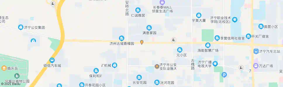济宁亿丰时代广场北门_公交站地图_济宁公交_妙搜公交查询2025