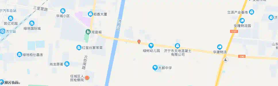 济宁八里营_公交站地图_济宁公交_妙搜公交查询2025