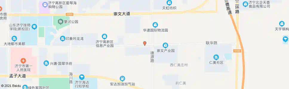济宁山重建机_公交站地图_济宁公交_妙搜公交查询2025