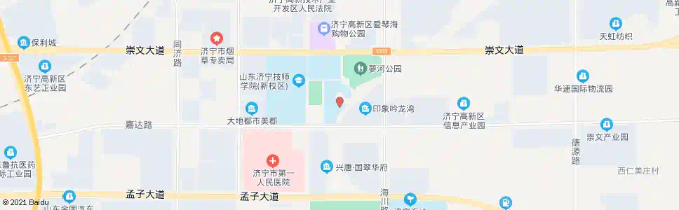 济宁高新区创业服务中心_公交站地图_济宁公交_妙搜公交查询2025