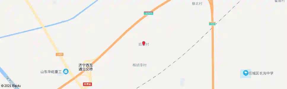 济宁后陈村(临荷路治超站)_公交站地图_济宁公交_妙搜公交查询2025