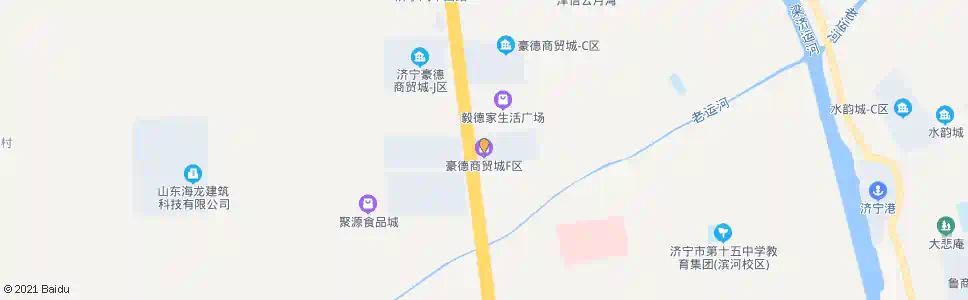 济宁豪德F区_公交站地图_济宁公交_妙搜公交查询2025