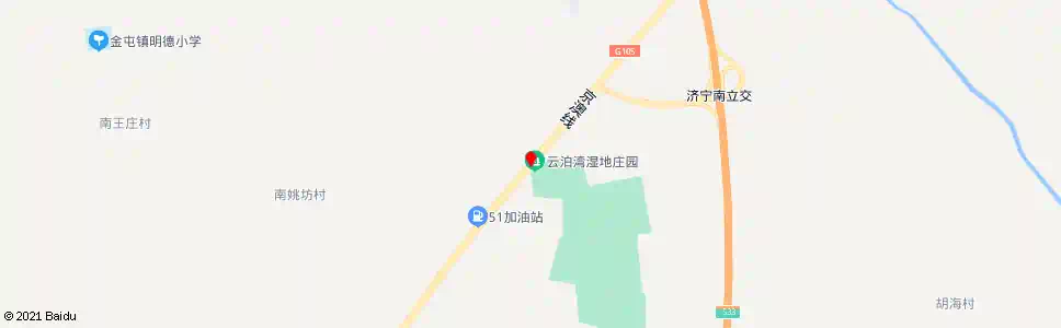 济宁金屯湿地庄园_公交站地图_济宁公交_妙搜公交查询2025