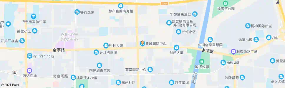 济宁置城国际中心_公交站地图_济宁公交_妙搜公交查询2025