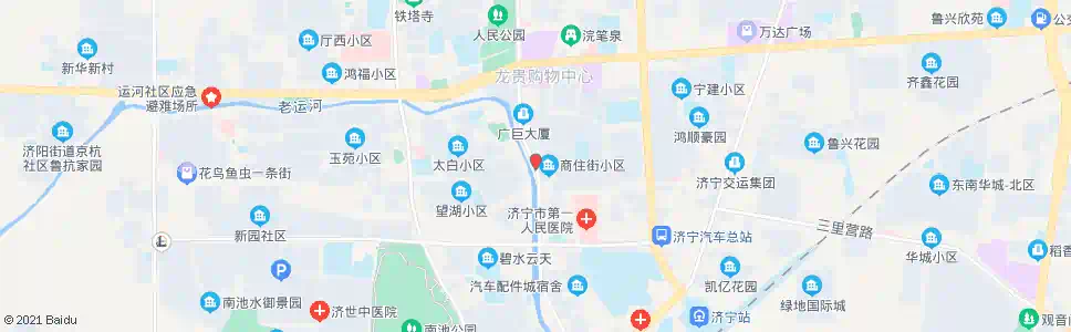 济宁解放桥_公交站地图_济宁公交_妙搜公交查询2025