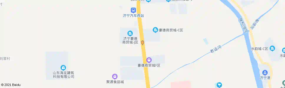济宁豪德C区_公交站地图_济宁公交_妙搜公交查询2025