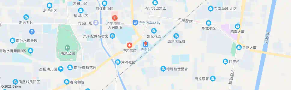 济宁任城区委_公交站地图_济宁公交_妙搜公交查询2025