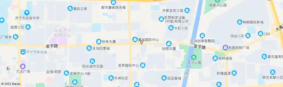 济宁置城国际_公交站地图_济宁公交_妙搜公交查询2025