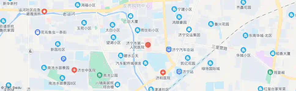 济宁市第一人民医院儿童医院_公交站地图_济宁公交_妙搜公交查询2025