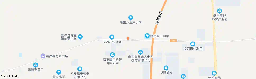 济宁王集_公交站地图_济宁公交_妙搜公交查询2025