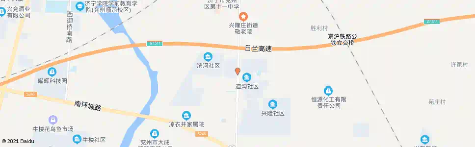 济宁四庄新村_公交站地图_济宁公交_妙搜公交查询2025