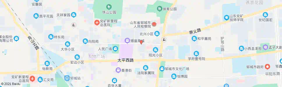 济宁凤凰山小区_公交站地图_济宁公交_妙搜公交查询2025