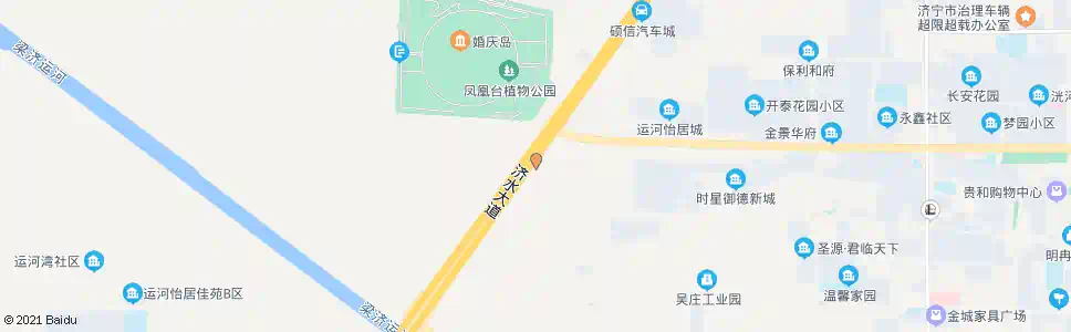 济宁快捷检测处_公交站地图_济宁公交_妙搜公交查询2025