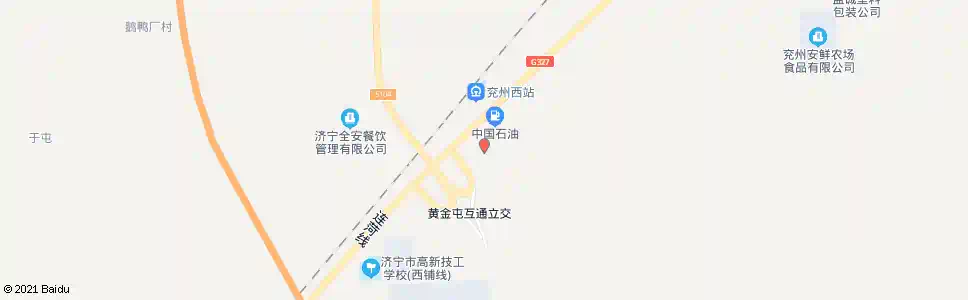 济宁黄金屯_公交站地图_济宁公交_妙搜公交查询2025