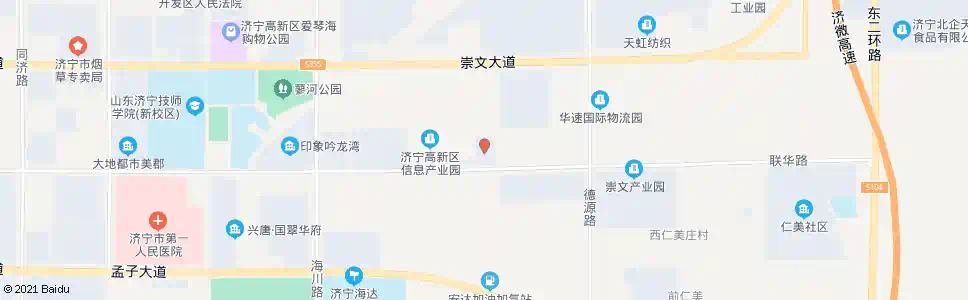 济宁科苑青年公寓_公交站地图_济宁公交_妙搜公交查询2025