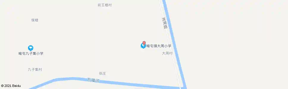 济宁大周小学_公交站地图_济宁公交_妙搜公交查询2025